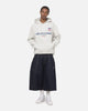 Majestic Athletic Melbourne NFL Crest Hoodie Silver Marle