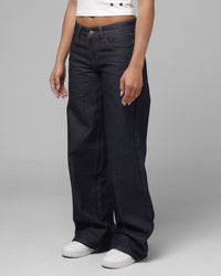 Loiter Women's Low Waisted Baggy Denim Jeans