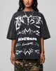 Loiter Metal Stacked Vintage T-Shirt Vintage Black