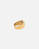 Saint Morta Lapis Octagon Signet Ring Gold