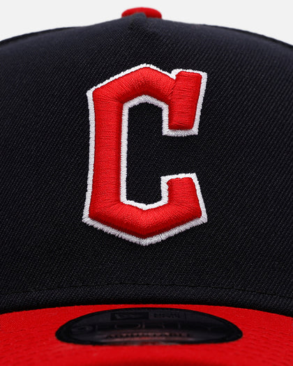 New Era Cleveland Guardians 'On Field' 9FORTY A-Frame Snapback Official Team Color