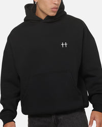 Saint Morta LA Flame Hoodie Black