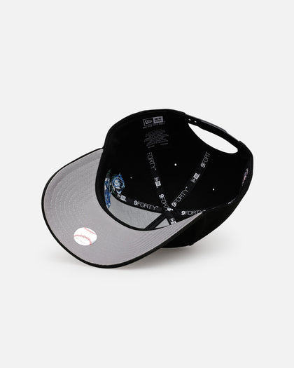 New Era Atlanta Braves 'Blue Rose' 9FORTY A-Frame Snapback Black/Blue