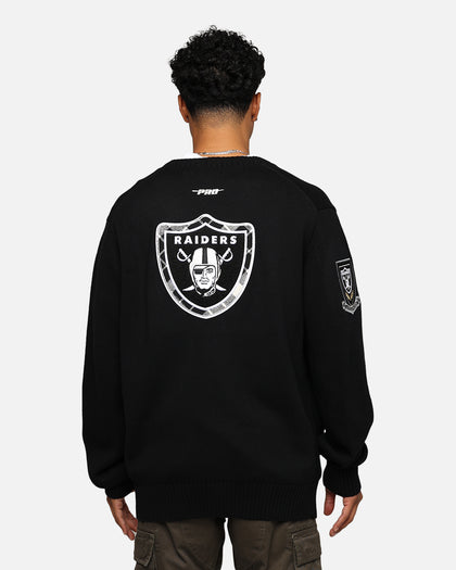 Pro Standard Las Vegas Raiders Pro Prep Knitted Cardigan Black