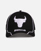 New Era Chicago Bulls 'Piping' 9FORTY A-Frame Snapback Black/White