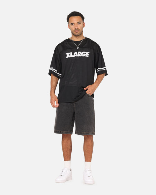 X-Large Bubble Bull Denim 91 Shorts Washed Black