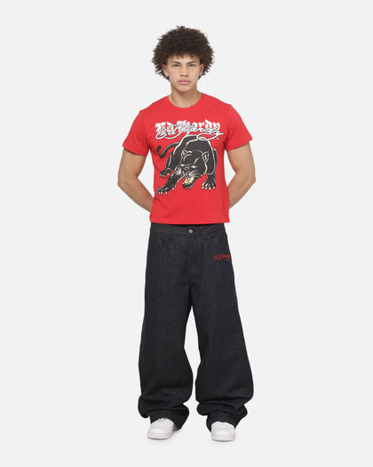 Ed Hardy Panther T-Shirt Red