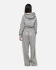 GFX Zip Track Top Medium Grey Heather