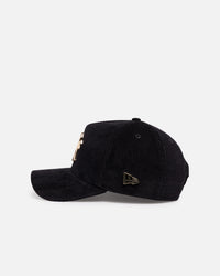New Era New York Yankees 'Diamontee Cord' 9FORTY A-Frame Snapback Black Cord