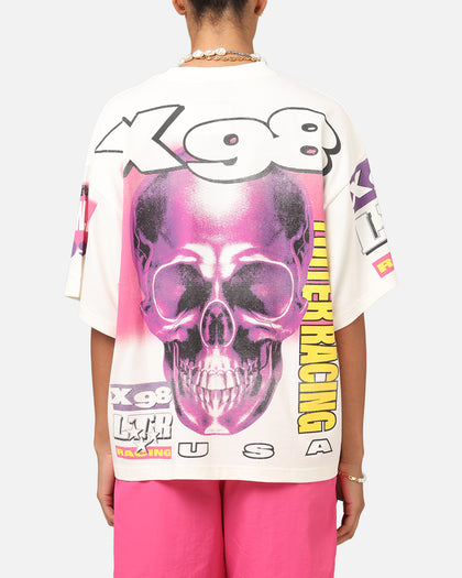 Loiter Racer Box T-Shirt Off White