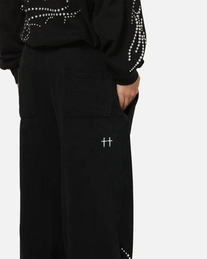 Saint Morta Sanctified Sweatpants Washed Black