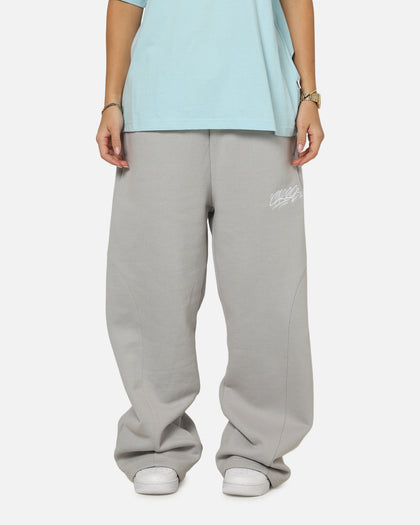 Carre Off Grid Panelled Trackpants Light Grey
