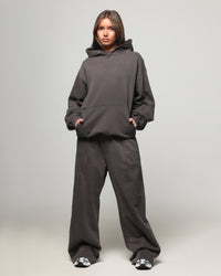 American Thrift Pullover Hoodie Washed Charcoal