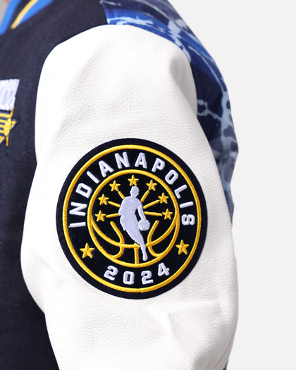 Pro Standard NBA All Star Game 2024 Wool Varsity Jacket Midnight Navy/Royal