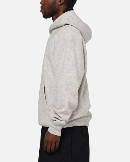 Jordan Brooklyn Fleece Pullover Hoodie Grey Heather/White