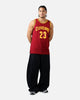 Mitchell & Ness Cleveland Cavaliers LeBron James #23 '15 Road Swingman Jersey Cardinal