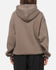 Jordan Brooklyn Fleece Oversized Hoodie Olive Grey