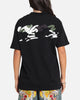 Carre Tag Mockneck T-Shirt Black