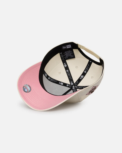 New Era Houston Astros 'Neapolitan Chrome' 9FORTY A-Frame Snapback Chrome/Pink Met