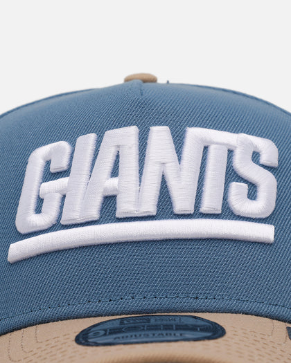 New Era New York Giants 'Easy Breezy' 9FORTY A-Frame Snapback Blue/Tan