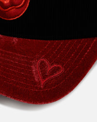 New Era Chicago Cubs 'Velvet Cord Certified Lover' 9FORTY A-Frame Premium Corduroy Snapback Black