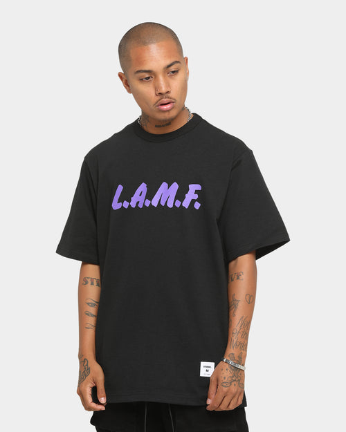 Supreme L.A.M.F Short Sleeve T-Shirt Black