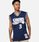 Mitchell & Ness Philadelphia 76ers Allen Iverson 2000-01 College Twist Swing Jersey Navy/White