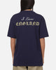 Majestic Athletic England Graphic T-Shirt Navy