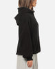 American Thrift Leisure Quarter Zip Hoodie Black