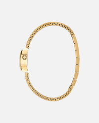 Adidas IP Gold SST Case Gold Mask Bracelet Watch Gold
