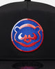 New Era Chicago Cubs Golfer Pre-Curved Snapback Black/OTC