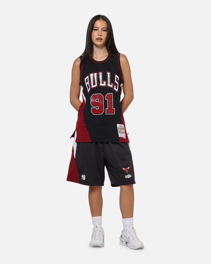 Mitchell & Ness Chicago Bulls Dennis Rodman Rave Jersey Black/Red