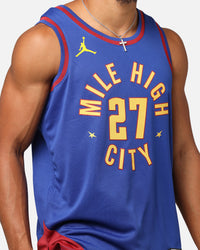 Nike Jamal Murray Denver Nuggets #27 Statement Edition 2022/23 Nike Dri-Fit NBA Swingman Jersey Rush Blue