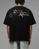 Loiter Hybrid Patch T-Shirt Black