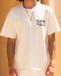 Playboy By Culture Kings Lake Geneva T-Shirt Off White