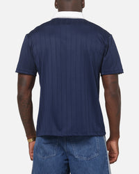 Adidas Drop Needle Pinstripe Jersey Night Indigo