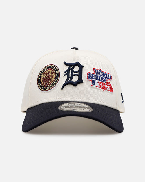 New Era Detroit Tigers 'World Series Logo' 9FORTY A-Frame Snapback Chrome