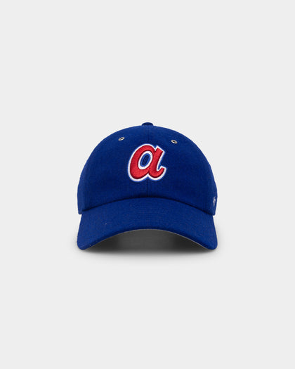 47 Brand Atlanta Braves 'Wooly Clean-Up' Strapback Royal