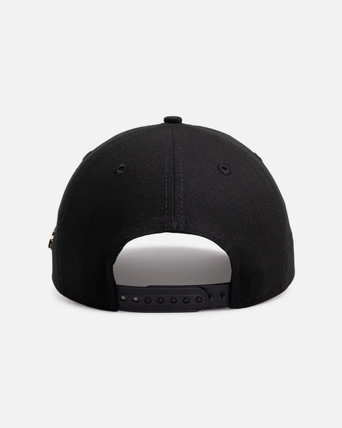 New Era Chicago White Sox 'Canvas Chainstitch Project X' 9FORTY A-Frame Snapback Black/Gold