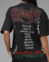 Loiter Freedom Vintage T-Shirt Black
