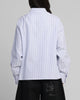 Loiter Western Long Sleeve Button Up Shirt Blue/White