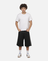 Adidas Firebird Denim Shorts True Black