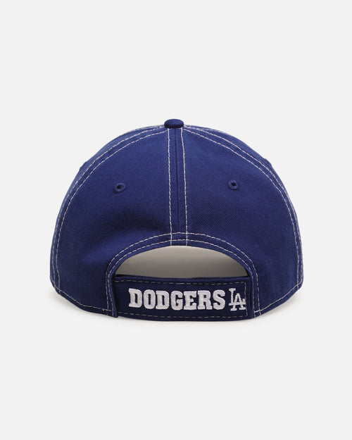 New Era Los Angeles Dodgers 'Contrast Stitch' 9TWENTY Strapback Official Team Colour