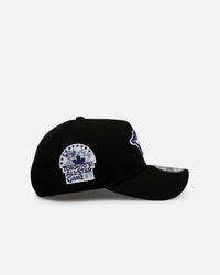 New Era Toronto Blue Jays 'Black And Sky Blue' 9FORTY A-Frame Snapback Black/Sky Blue