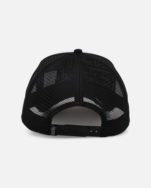 Von Dutch X Culture Kings CK Trucker Snapback White/Black