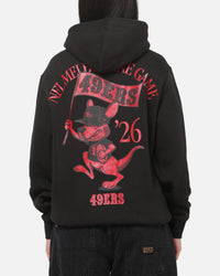 New Era San Francisco 49ers Kangaroo Flag Hoodie Black