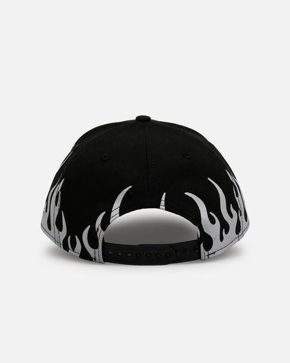 New Era Chicago Cubs 'Metallic Flames' 9FORTY A-Frame Snapback Black/Silver
