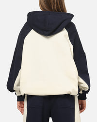 Carre Sport C Hoodie Off White/Navy