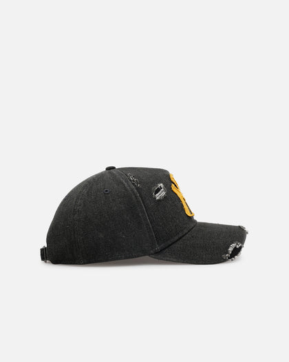New Era New York Yankees 'Distressed Denim 2.0' 9FORTY A-Frame Strapback Black