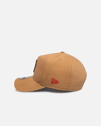 New Era New York Yankees "Toasted Grain" 9Forty A-Frame Snapback Walnut